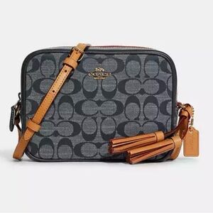 Coach Crossbody Camera Bag Denim